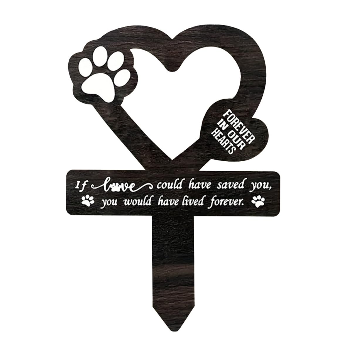 Targa commemorativa per Cane palo per Targa commemorativa per Cane palo per Targa in Acrilico Impermeabile per Tomba Targa commemorativa per Animali Domestici, palo commemorativo per la Tomba