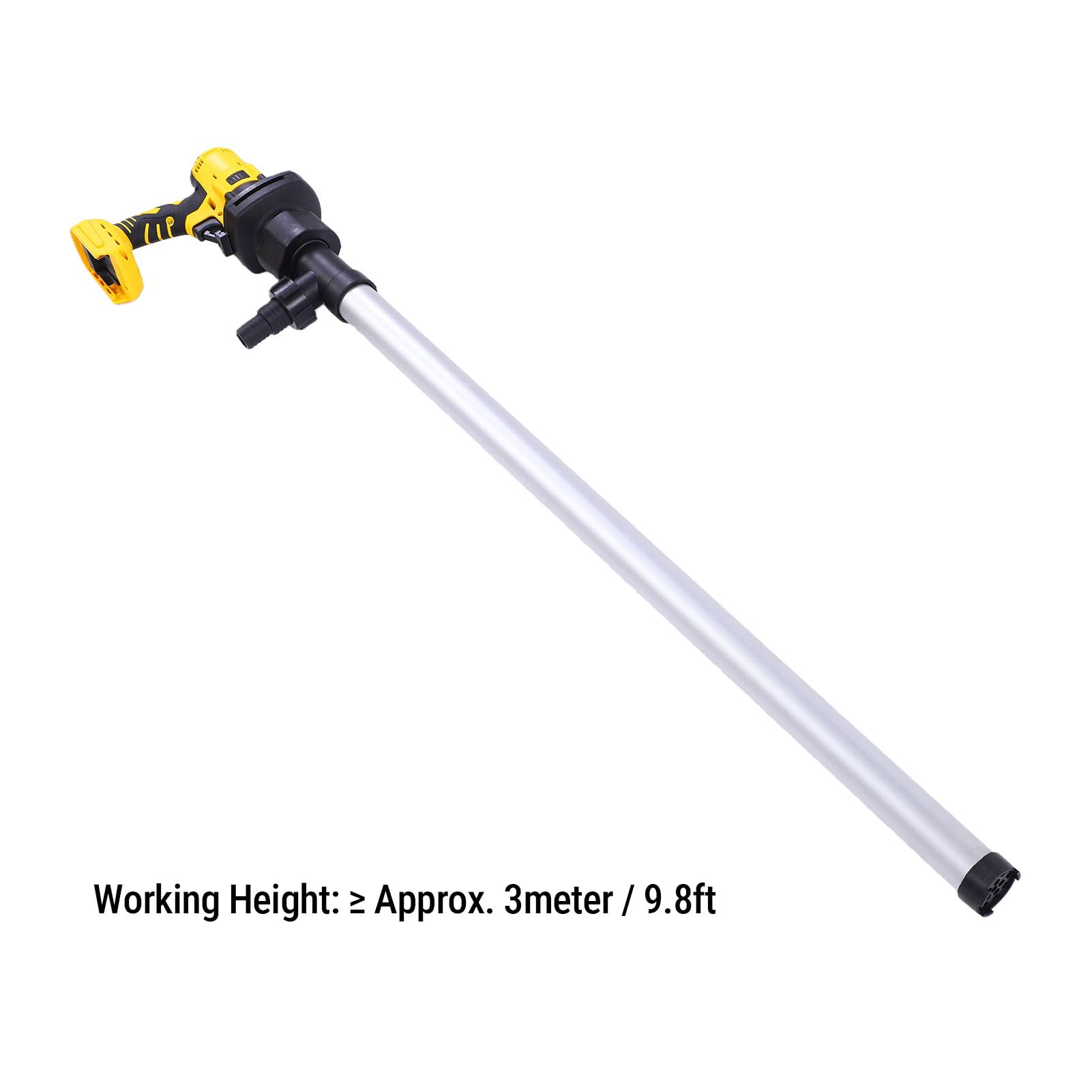 FTVOGUE Trapano Elettrico per Pompa a Botte 8000RPM, capacità 60-80L/min