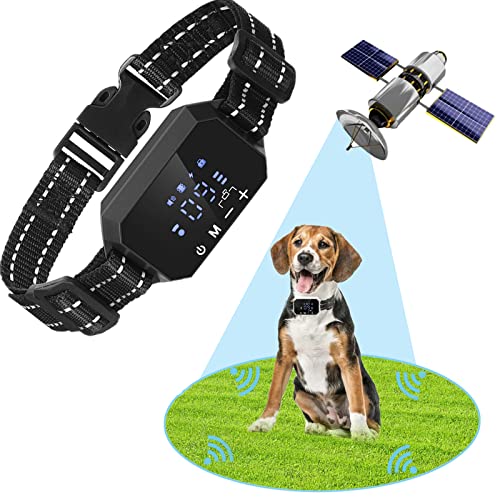 GPS Wireless Dog Fence System,Shock Training Collar for Outdoor Stubborn Dog,Safe Pet Electric Containment System with Large Signal Range Up to 6560 Ft,Waterproof,for All Dogs,A - image 7