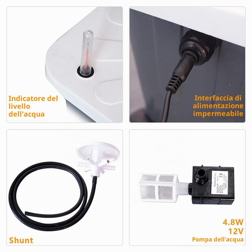 Torre idroponica, Kit sistema di coltivazione idroponica, Sistema di coltivazione indoor Torre di coltivazione verticale, 15 strati 45 siti di piante con pompa Serbatoio dell'acqua mobile per erbe