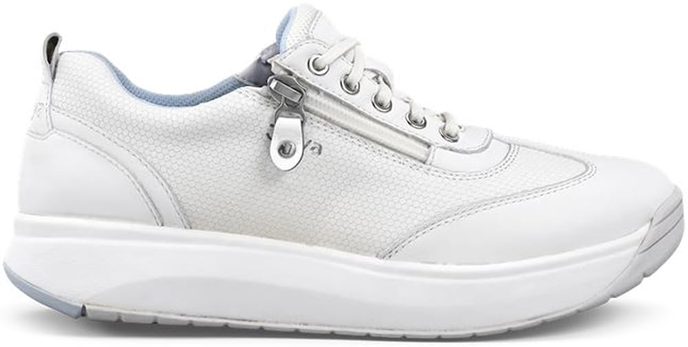 JOYA Laura Black, Damen Schnürschuh aus weichem, gewalktem Leder
