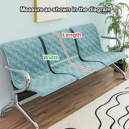 Housse de coussin amovible pour chaise de bureau protégeant des taches - 7