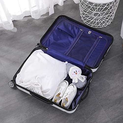 Ezekmaf Large Cotton Dustproof Bag, Dust Cover Protector For Handbag Purse Shoe Dress Sleeping Bags, Drawstring Breathable Laundry Storage Sack, Travel Home College Dorm, Washable, Off White #TOP3