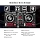 Numark Mixtrack Pro FX DJ Controller Pult mit 2-Deck Kontrolle, Integriertem Audio Interface, Jogwheel-Displays und Effektpaddeln, Serato DJ Enthalten