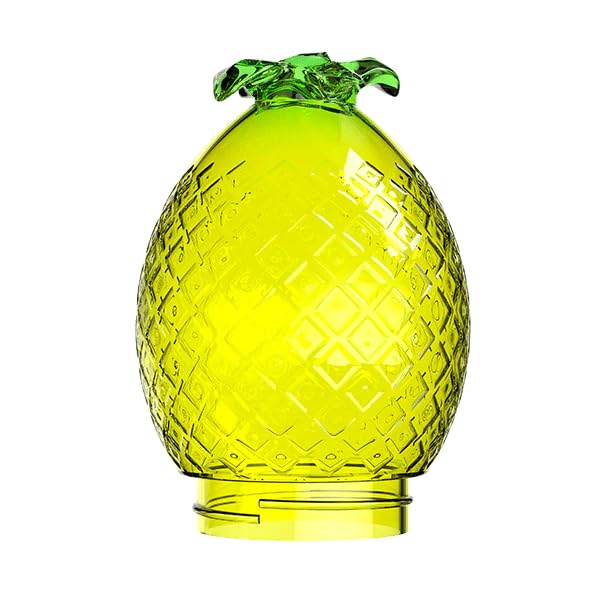 Single Glass Globe Replacement for Stundenglass Gravity Infuser V2 Only, Compact Pineapple