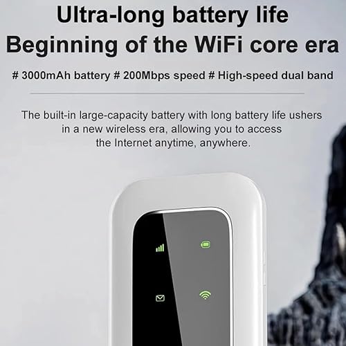 Miniatura 3 de WiFi portátil de toda la red, encendido y uso gratuito de por vida, router de viaje de bolsillo, Wi-Fi, red móvil, punto de acceso WiFi, Internet