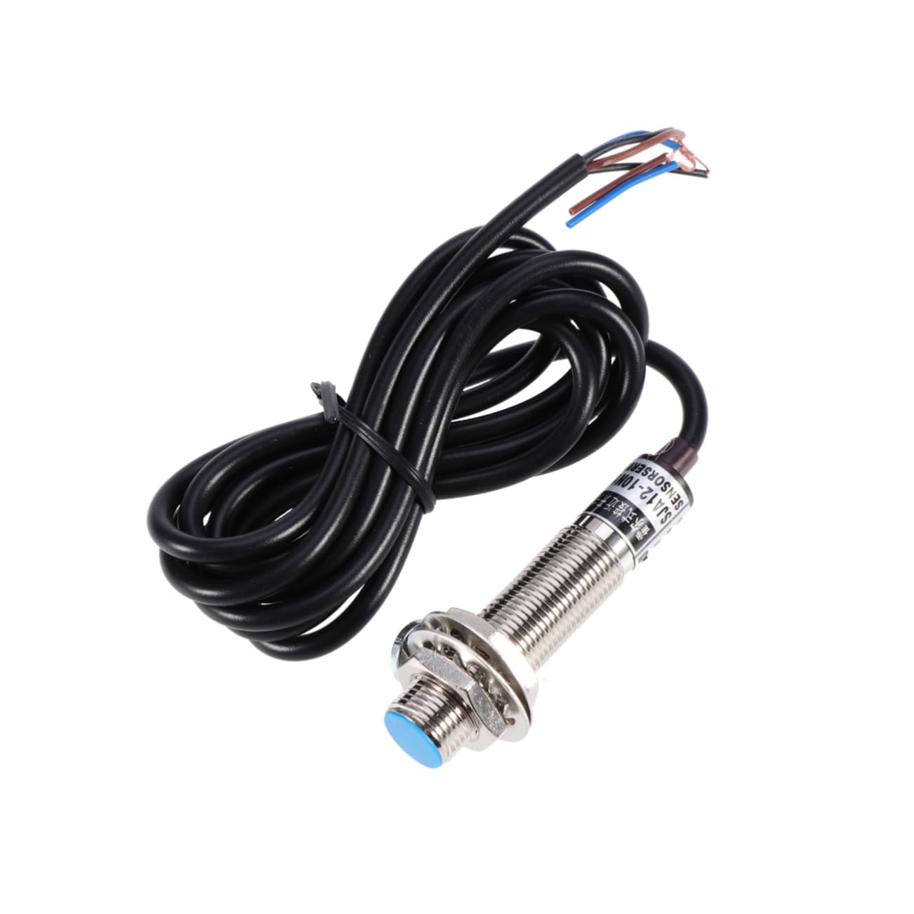 Tacómetro Azul Digital Led Medidor De Motor Sensor De Proximidad Hall Npn Para Uso Taller Industrial