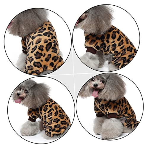 Pyjamas pour chiens vêtements pour animaux de compagnie polyester confortable - 5