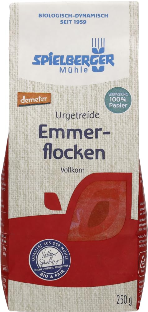 Emmerflocken, demeter 18 x 250 g