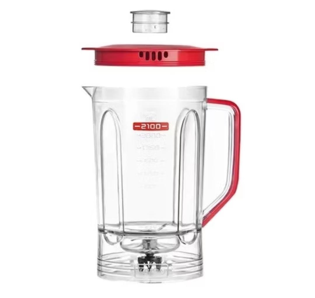 Copo Liquidificador Completo Vermelho L-1000 L-1200 Mondial Original Sem trava
