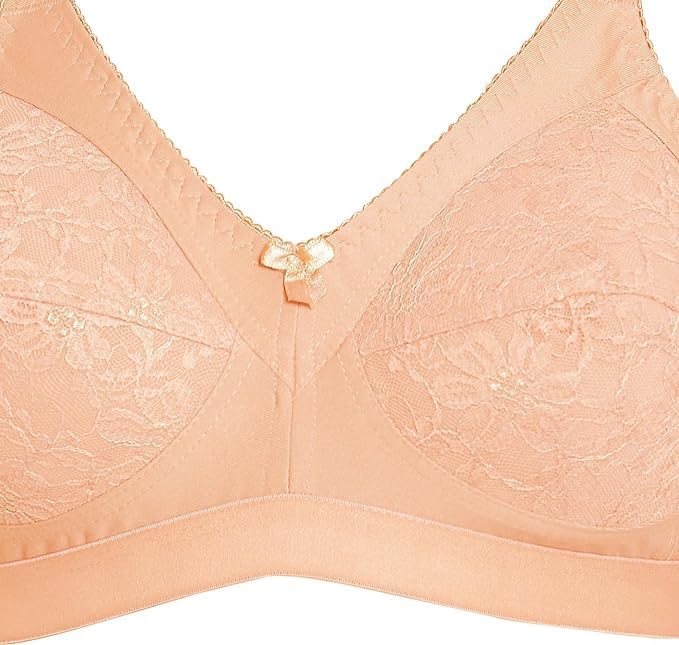 Image of Fashiol Women's Cotton Minimizer Saree Bra | Plus Size Full Coverage Non-Padded Heavy Bust Everyday Ladies Bras - 34 Till 50