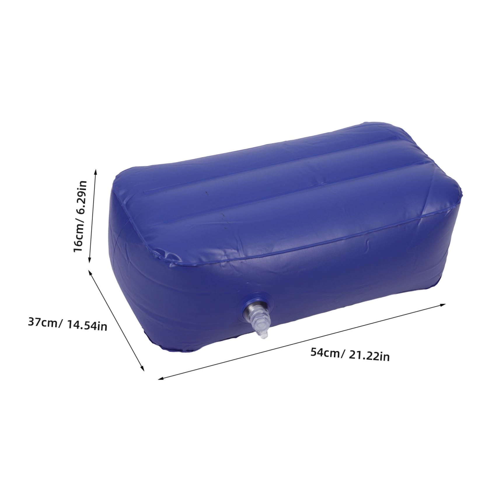 GAROZATION Inflatable Boat Cushion Seat Pad PVC for Kayak Fishing Breathable Reusable Portable Seat Pillow