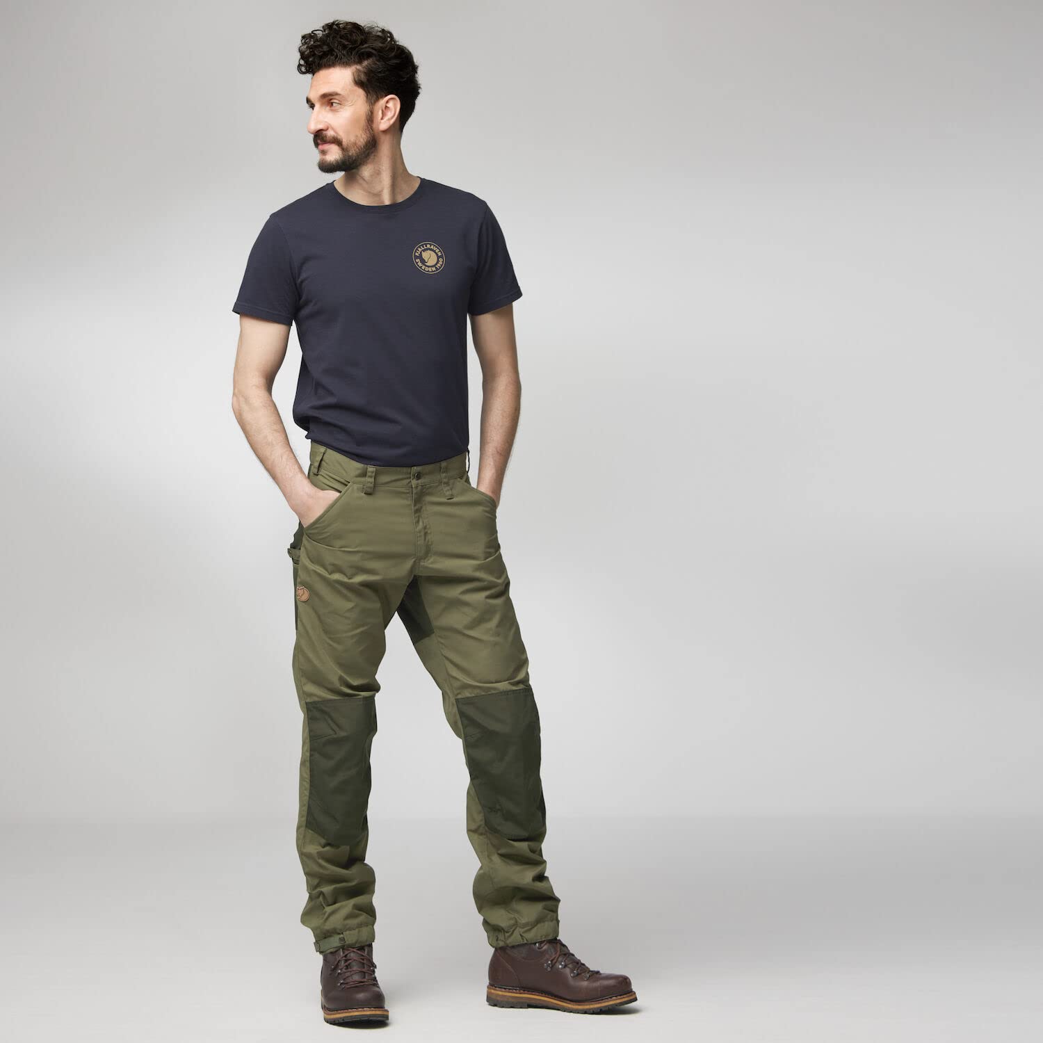 FJALLRAVEN Spodnie marki Greenland Trail Trousers M