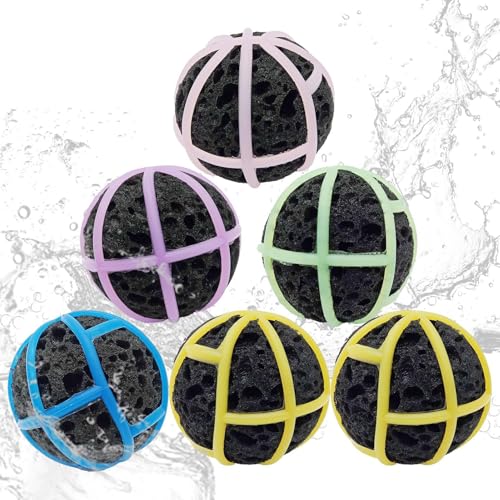 Rrlihjgu Bolas de agua de silicona, globos de agua Informe rápido | 6x globos de esponja de silicona reutilizables - Juguetes para actividades al aire libre, divertidos juguetes de piscina de playa