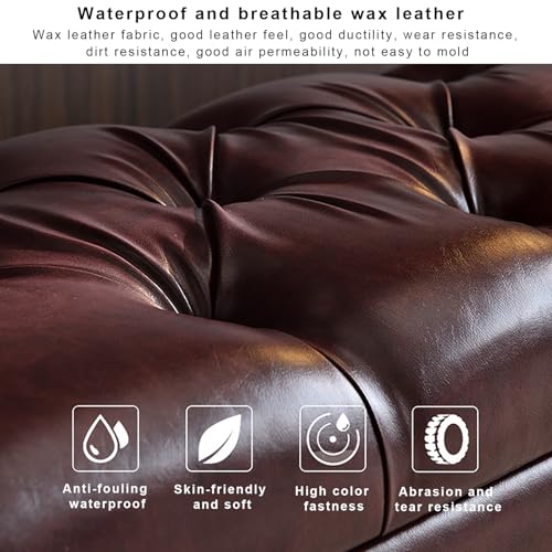 Banc ottoman de rangement pour ranger vos plaids et optimiser l'espace - 6