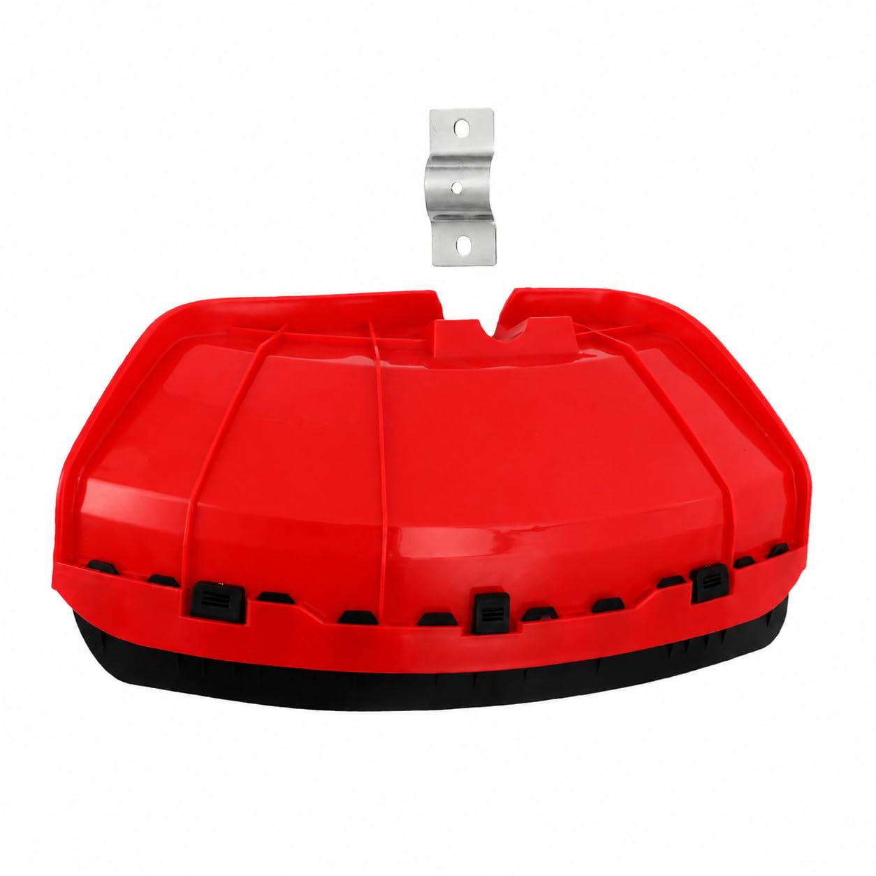 Pare-Débris Débroussailleuse pour Makita EM3400 2014–2026,Protection Large Collier Métal Déflecteur d’Herbe Et Pierres Coupe-Bordures,Large Wide Coverage Debris Shield