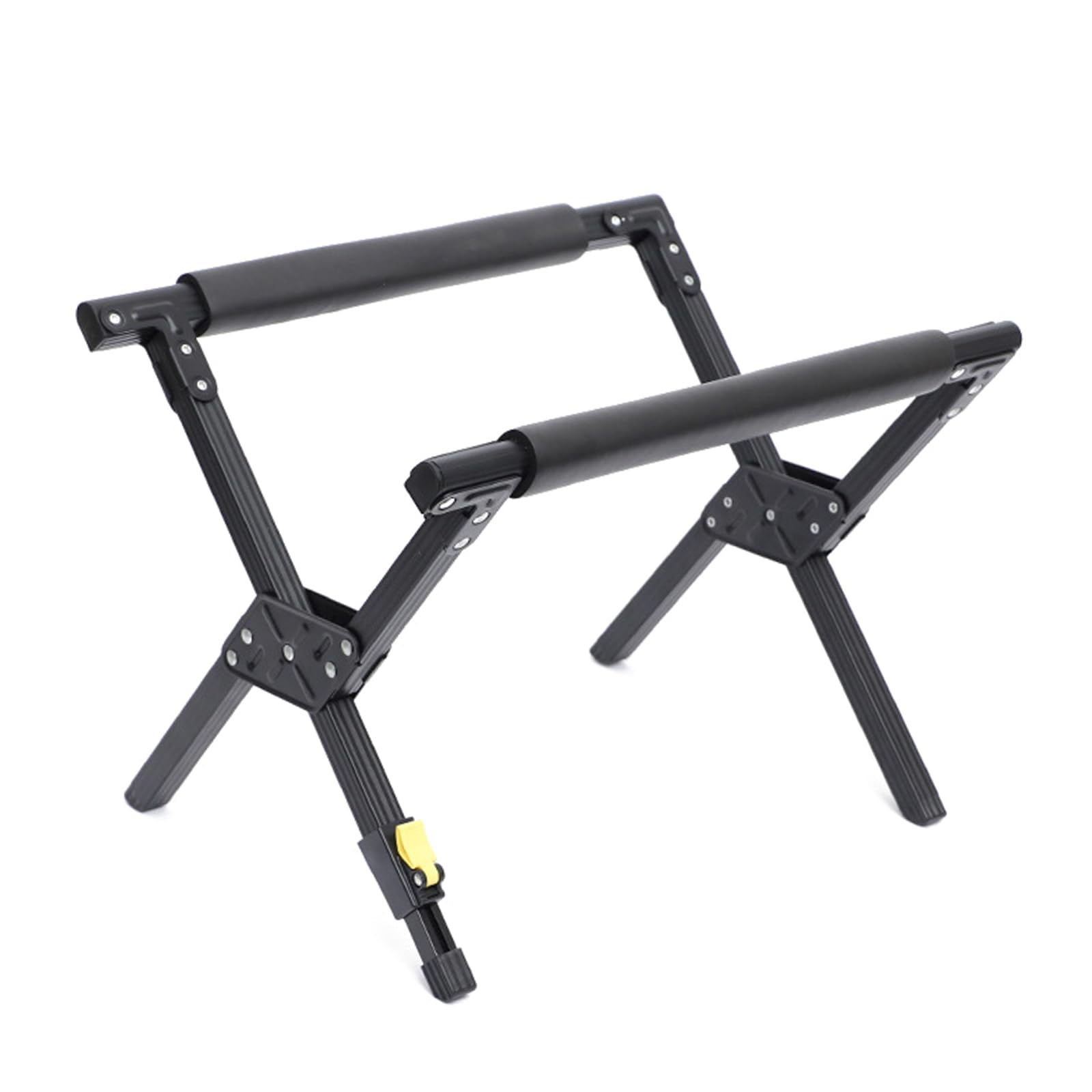 PATOFIN Durability Aluminum Alloys Stand Folding Regulable Height Water Bucket Shelf for Camping and Picnics