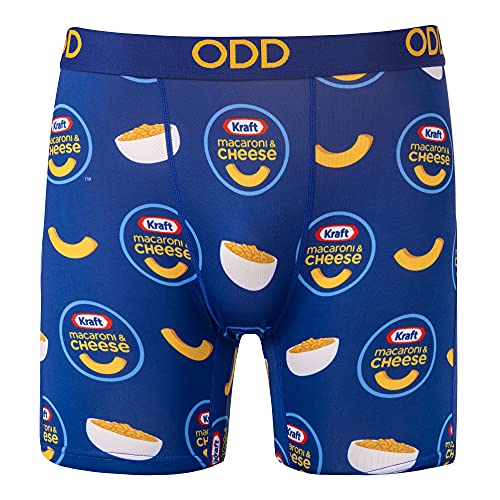 Odd Sox Men's Novelty Underwear Boxer Briefs Junk Food, Pizza, Mac & Cheese Styles