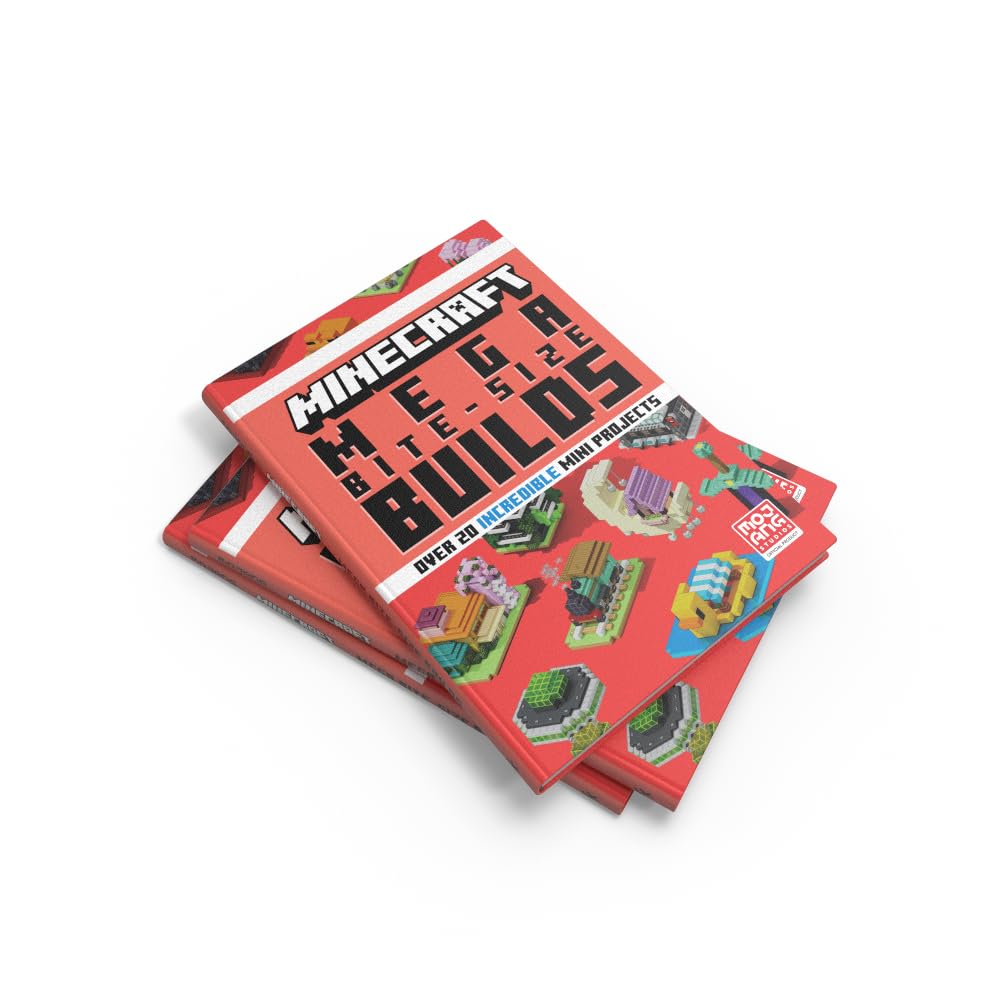 Minecraft Mega Bite-Size Builds: An official Minecraft illustrated guide with over 20 brand-new mini-projects to build in the game: perfect for beginners and kids, teens and adults alike!