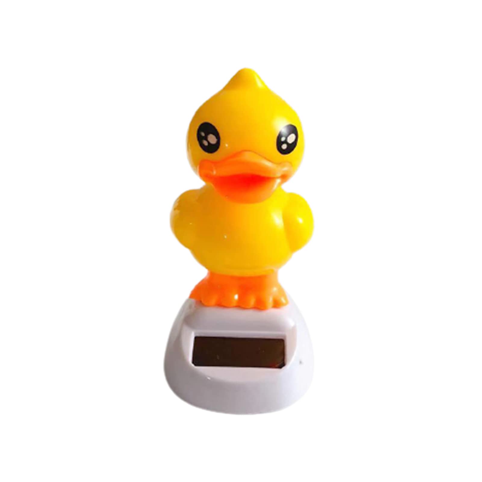 VALINK Solar Dancing Toy, Car Dashboard Decoration,Cartoon Animal Solar Car Decoration Ornaments,Used for Car Desk Decoration Yellow Duck