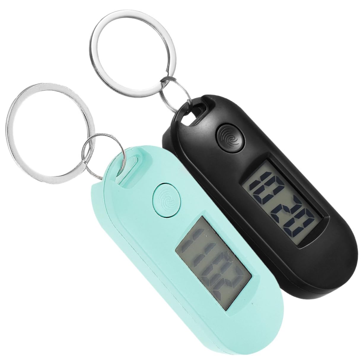 Yardenfun Montres Électroniques Portables Étanches 2 Pièces Clip, Design Compact Pour Paquet à Dos Et Ceinture, Adaptées Aux Étudiants En Examen