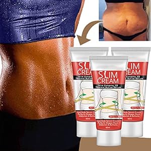 4dslim Vetverbrandende Crème, 3 Stuks Hete Crème, Burnup Ultieme Cellulitis Verwarmingsspray, Gewichtsverlies Snelle…