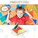Pack 30 Tangram Infantil Montessori de Madera con Guía Imagen de Pack 30 Tangram Infantil Montessori de Madera con Guía