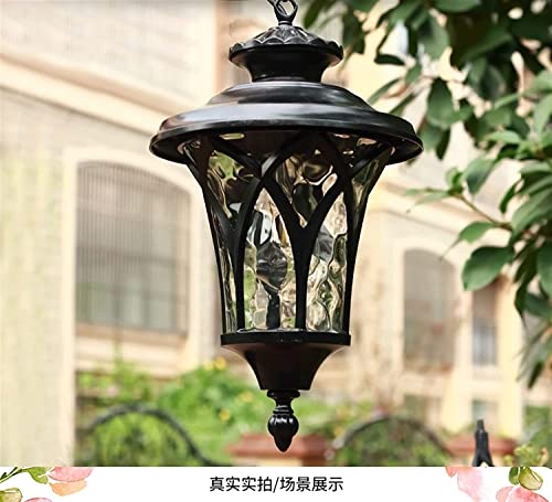Lampes suspendues de jardin étanches et plafonniers de balcon vintage en métal 32cm - 6