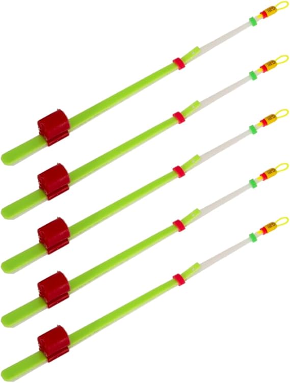 5Pcs Winter Ice Fishing Rod Top Tip Rod Extension Rods Fishing Tackle Fishing Accessory Extension Rod