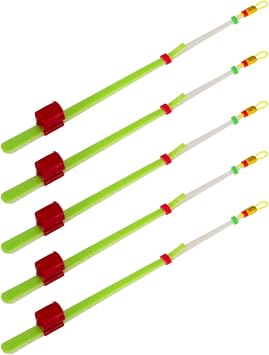 5Pcs Winter Ice Fishing Rod Top Tip Rod Extension Rods Fishing Tackle Fishing Accessory Extension Rod