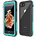 Oterkin iPhone 7/8 Waterproof Case, 2019 All Condition Applicable Full Body Protective Shockproof Sandproof Dirtproof IP68 Underwater Outdoor Waterproof Case for iPhone 7 & iPhone 8 (Blue/Clear)