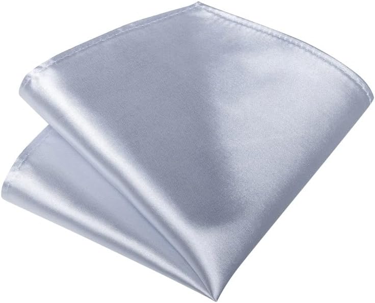 GSDFVIYT Men's Tie Sets Men Neckties Solid Silk Ties for Men W