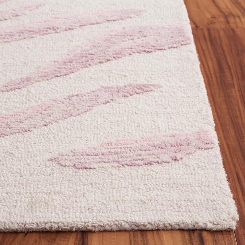 Tapete rectangular Safavieh Ebony Collection 5’ x 8’ rosa miniatura 4