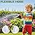 H&G lifestyles Garden Hose Inline Water Filter for Plants,Reduces Chlorine,Chloramine,Odor, Improve Plants Health, Water Softener for Hard Water,with Standard 3/4"GHT, Up to 7,000 Gallons