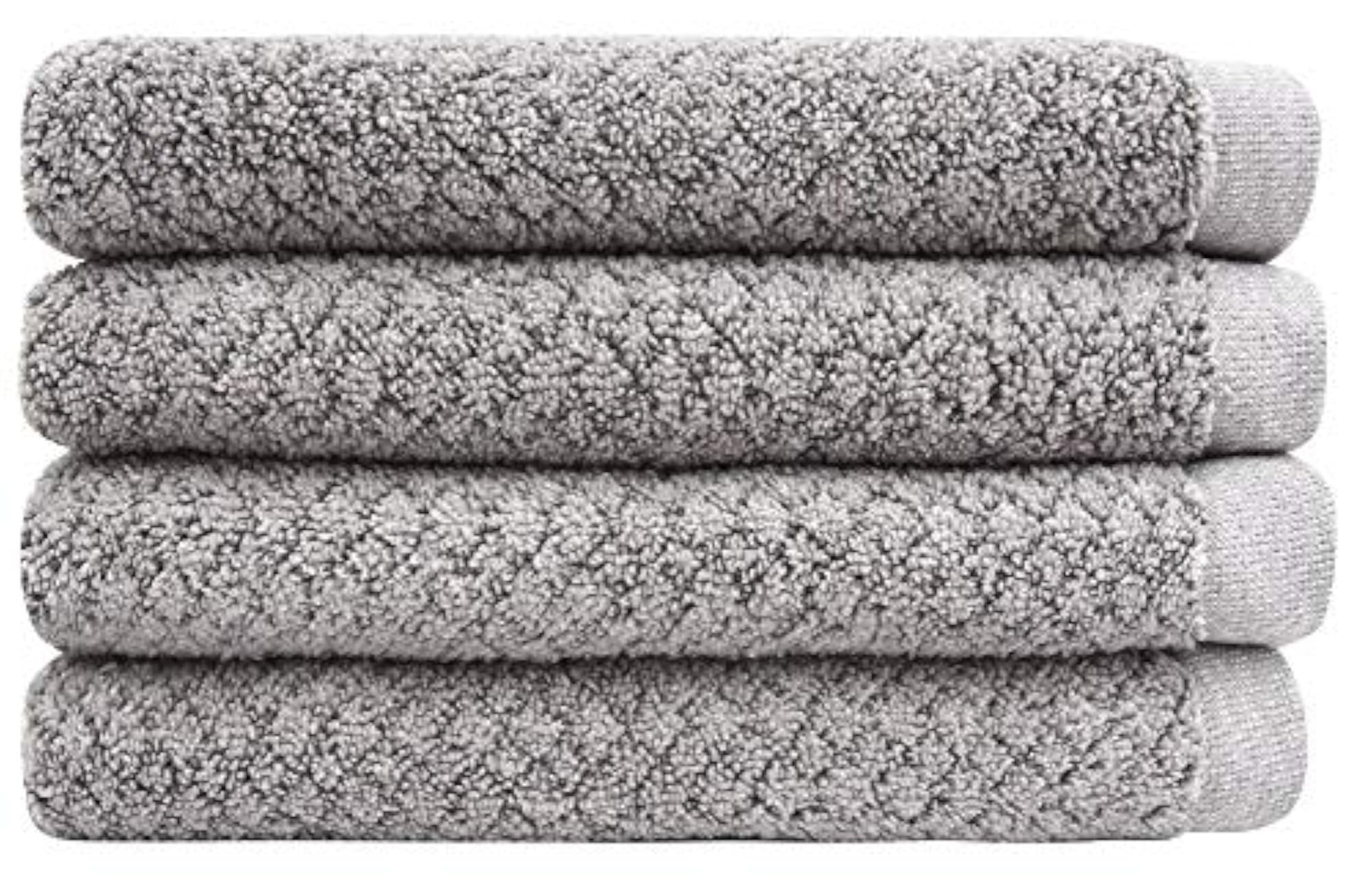 Chip Dye Hand Towel, 4 Count, Granite