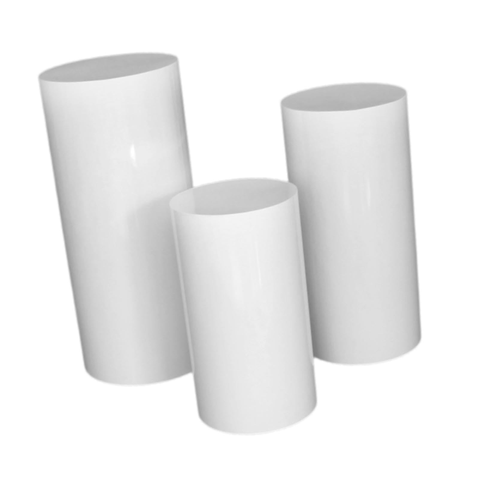 YIXANNX Sophisticated Cylinder Dessert Stands For Eye Catching Displays At Weddings Birthday Parties And Special Event Arrangements Birthday Large Cylinder