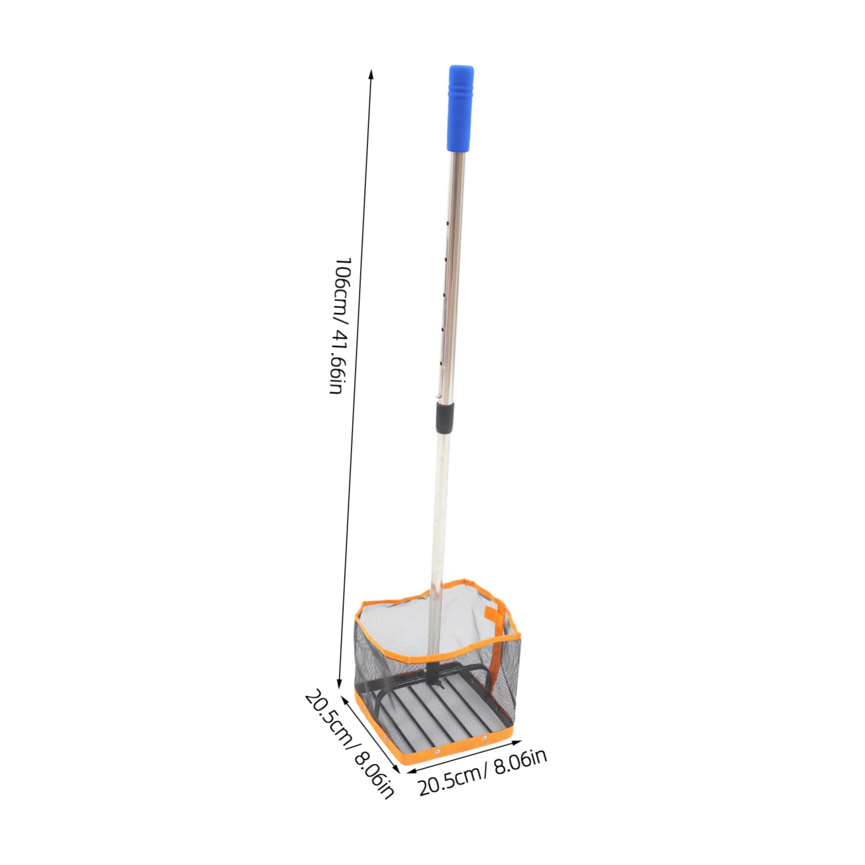 MUSISALY Telescopic Rod Ball Picker Lightweight Portable Tennis Tool for Efficient Collection for Training Sessions and Retrieval