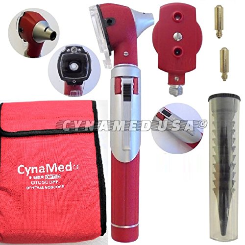 Otoscope Compact Pocket Size Fiber Optic ENT Diagnostic