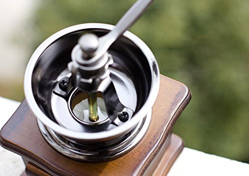 Defancy Vintage Style Manual Coffee Grinder Hand Grinder & French Press Coffee/Tea Maker Set In Gift Package #TOP6
