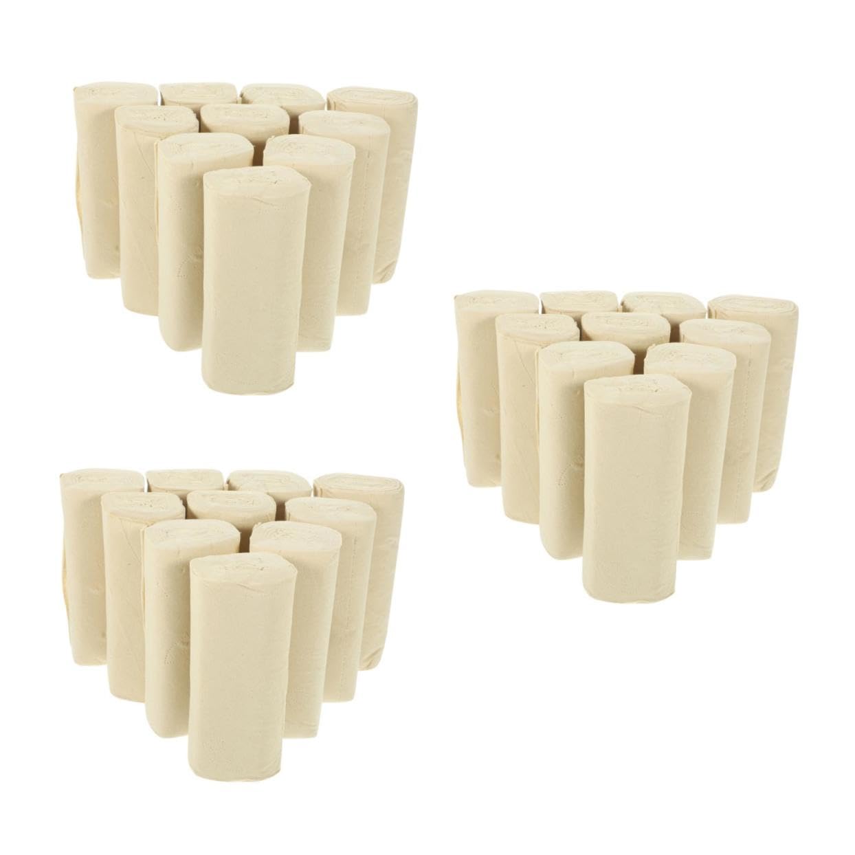FOMIYES 3 Sätze Toilettenpapier Weiches Saugfähiges Tissue Papier Aus Für Zuhause Und Büro Für Familie Und Sicher Anwendung 16 Rollen * 3