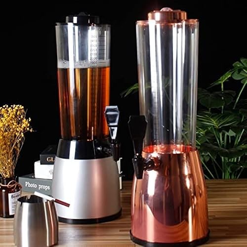 KANBUN Beer Tower Dispensador de cerveja 2.5L Dispensador de cerveja comercial de grande capacidade