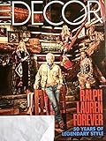 Elle Decor Magazine (November, 2018) Ralph Lauren Cover