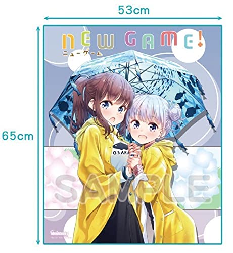 Amazon.co.jp: NEW GAME 描き下ろし 特大 キャンバスアート 滝本ひふみ