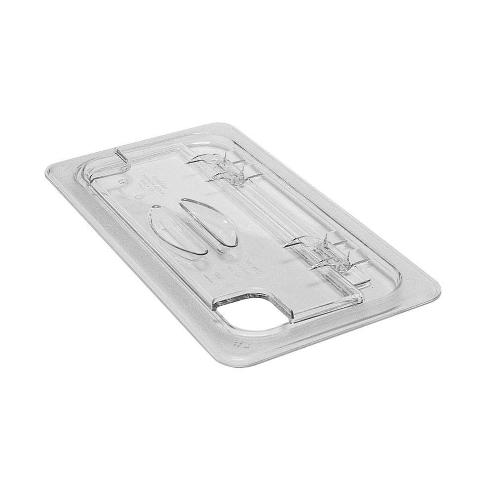 Food Pan Fliplid Notched 1/3 Camwear Clear