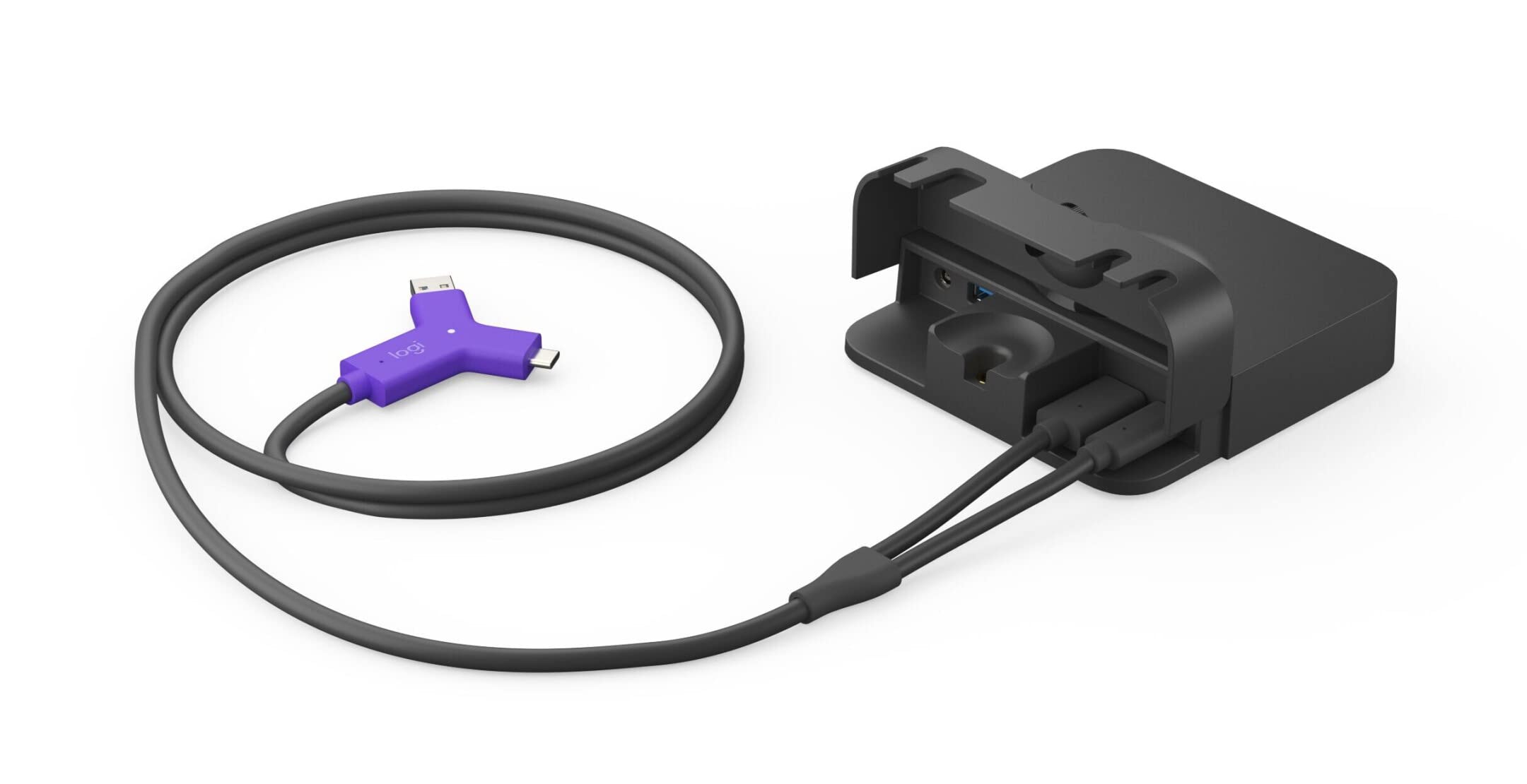 Logitech Swytch - Concentrateur hub - 2 x HDMI 1 x SuperSpeed USB 2 x USB-C - de