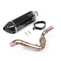 Amazon | FIRECARP バイク用 フルエキゾーストパイプ スリップオン