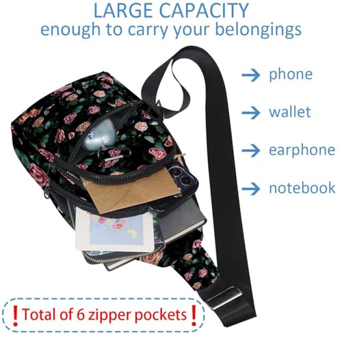 Bolso bandolera para hombre compacto con correa ajustable para liberar tus bolsillos 6