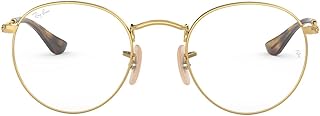 Rx3447v Round Metal Prescription Eyeglass Frames