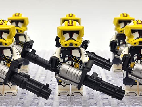 Phase 2 Clone Troopers 501St Coruscant 212Th Clone Commandos Battle Sets Action Figures Sets (327Th Heavy Gunners 10Pcs) #TOP3