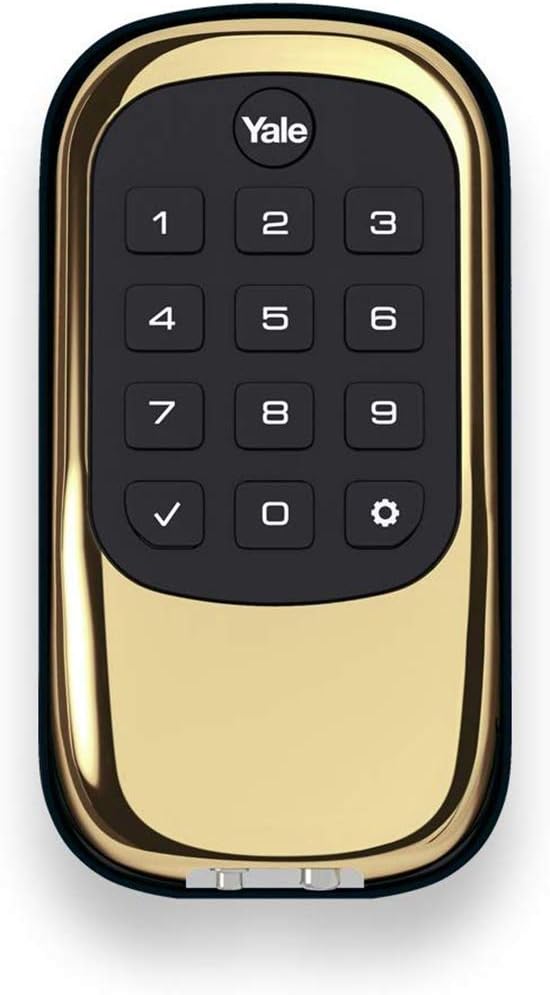 Buy Yale Security YRD110NR605 YRD110NR605 Keypad Deadbolt, Polished